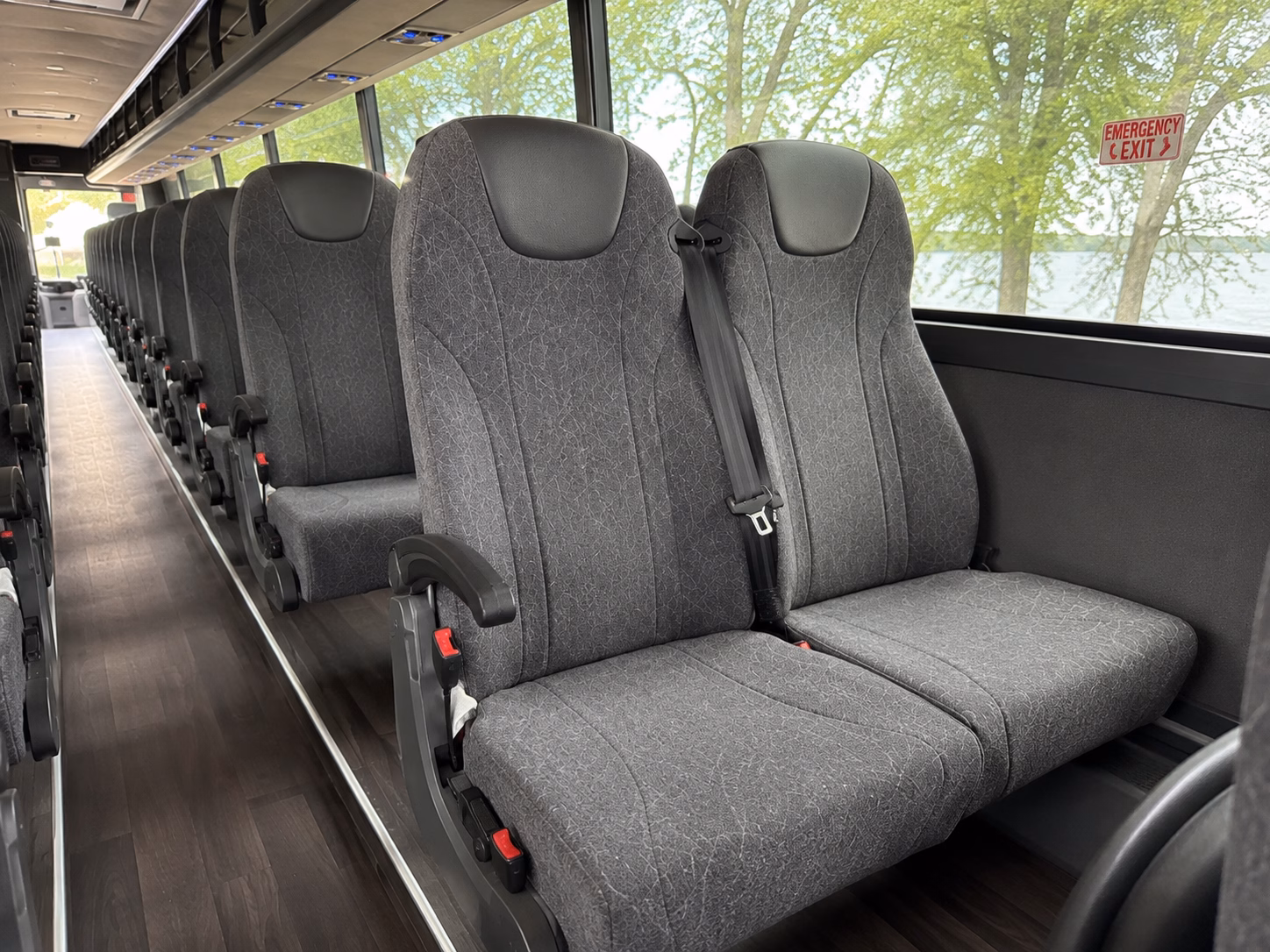 murrieta charter bus interior