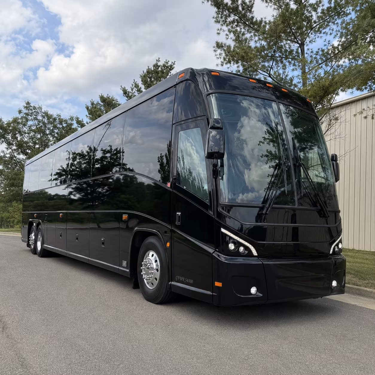 murrieta charter bus services exterior