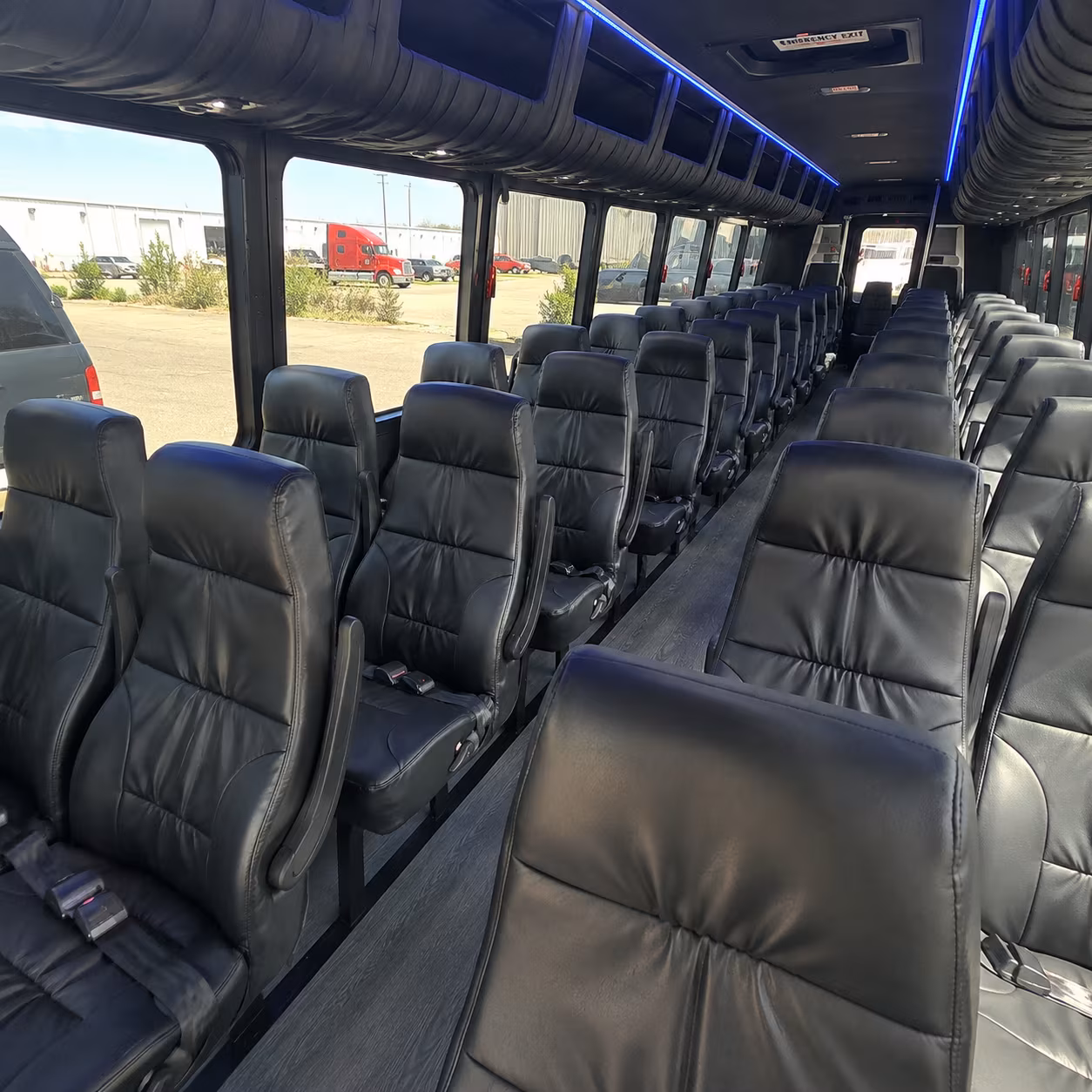 murrieta private event transportation onboard seating
